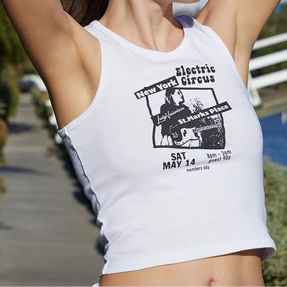 Brandy Melville Tops Brandy Melville Connor Electric Circus Tank